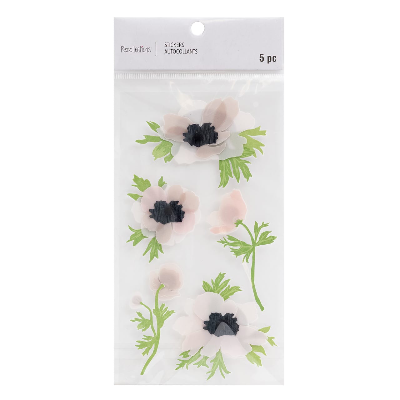 Anemone Flower Stickers by Recollections&#x2122;